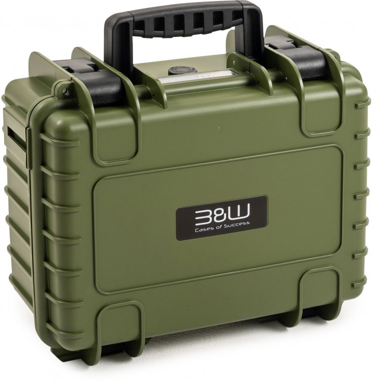 B&W DJI Air 3 Case Typ 3000 braun grün