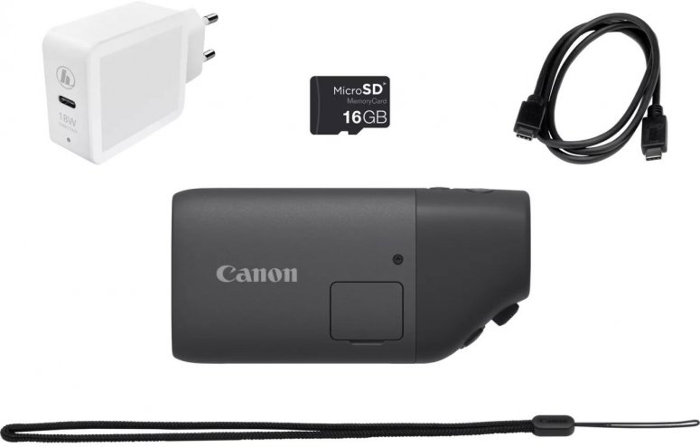 Canon PowerShot Zoom Essential Kit black single