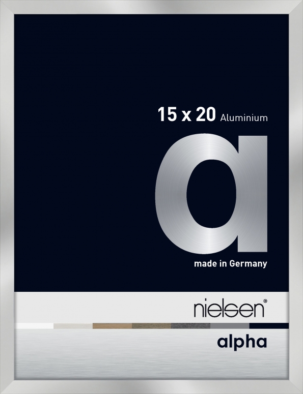 Nielsen Alpha silber 15x20cm 1617003