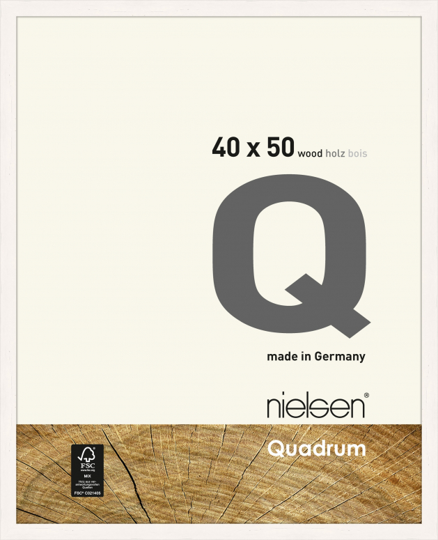 Technical Specs  Nielsen 654002 Quadrum opaque white 40X50cm