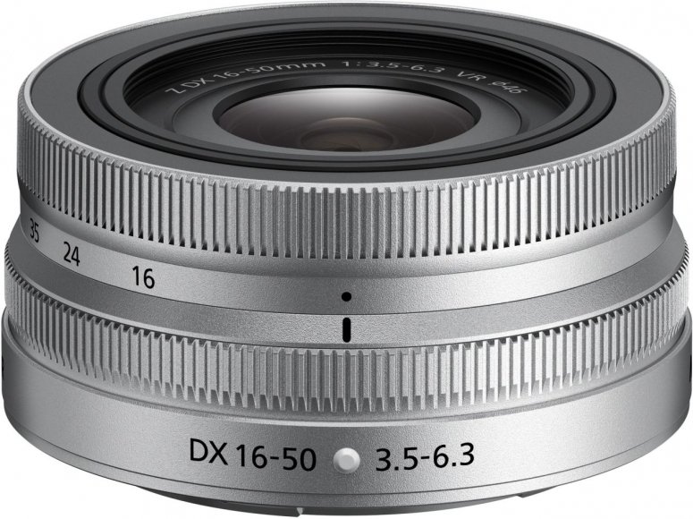 Zubehör  Nikon Nikkor Z DX 16-50 f3,5-6,3 VR silber