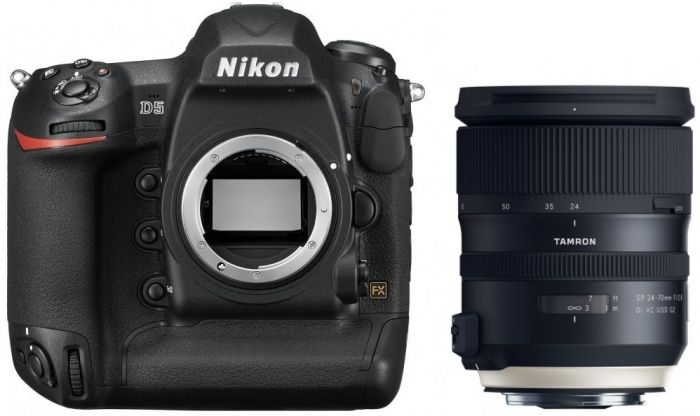 Nikon D5 XQD + Tamron SP 24-70mm f2,8 Di VC USD G2