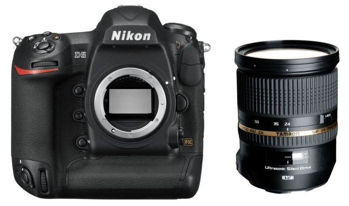 Technical Specs  Nikon D5 CF + Tamron 24-70mm 2.8 SP DI VC USD