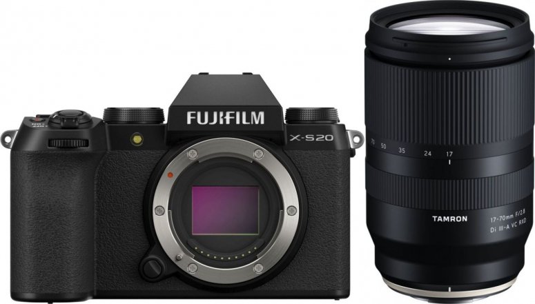Caractéristiques techniques  Fujifilm X-S20 + Tamron 17-70mm f2,8