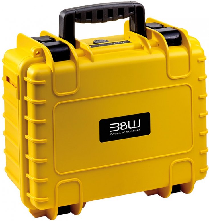 B&W DJI Air 3 Case type 3000 jaune