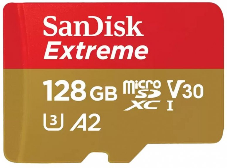 Caractéristiques techniques  SanDisk micro SDXC Extreme 128GB 190MB/s V30