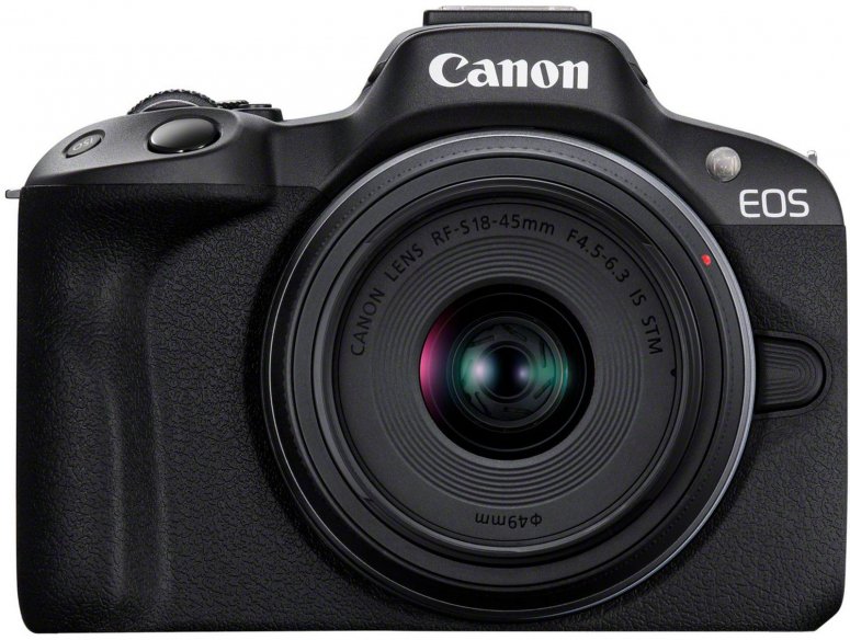 Zubehör  Canon EOS R50 schwarz + RF-S 18-45mm f4,5-6,3 IS STM Kundenretoure