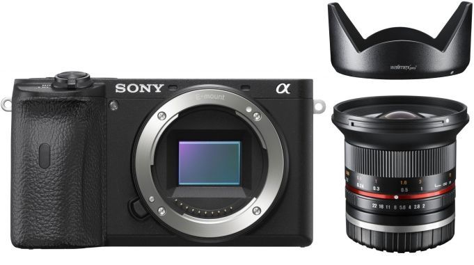 Accessories  Sony Alpha ILCE-6600 + Walimex pro 12mm F2.0 Sony E-mount