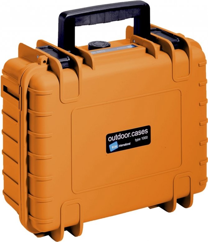 Zubehör  B&W Case Type 1000 orange