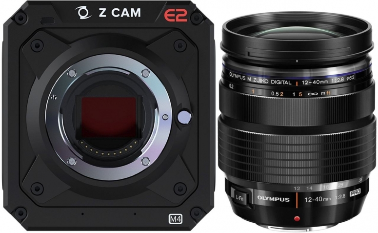 Technische Daten  Z-Cam E2-M4 + Olympus M.Zuiko Digital 12-40mm f2,8 ED PRO schwarz
