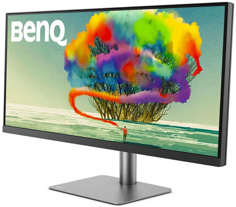 Графичен монитор BenQ PD3420Q 34 UWQHD DesignVue сив/черен мат 21:9