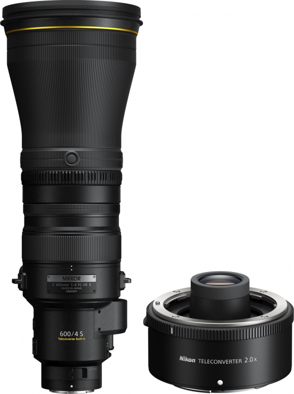 Nikon Z 600mm f4 TC VR S + Telekonverter 2x
