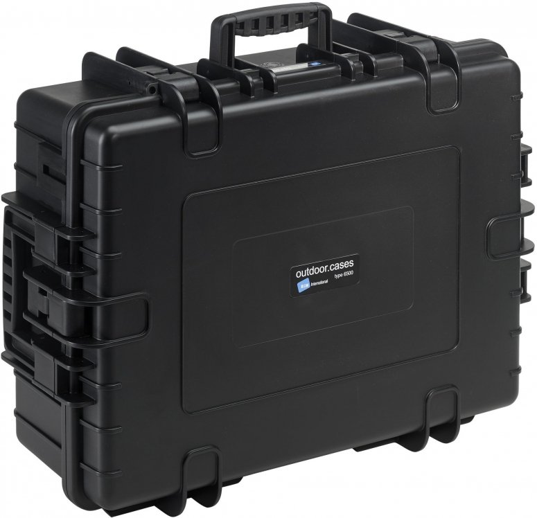 Technical Specs  B&W Case Type 6500 Emergency Case black