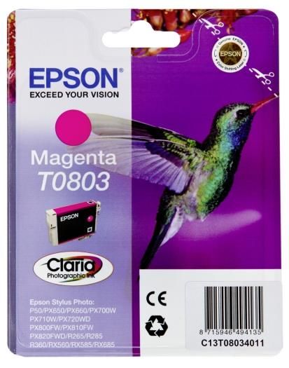 Epson Tinte magenta T0803
