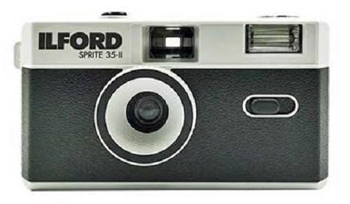 Ilford Sprite 35-II Kamera schwarz/silber