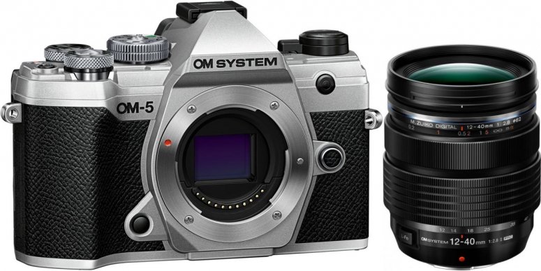 OM System OM-5 argent + 12-40mm f2,8 II PRO