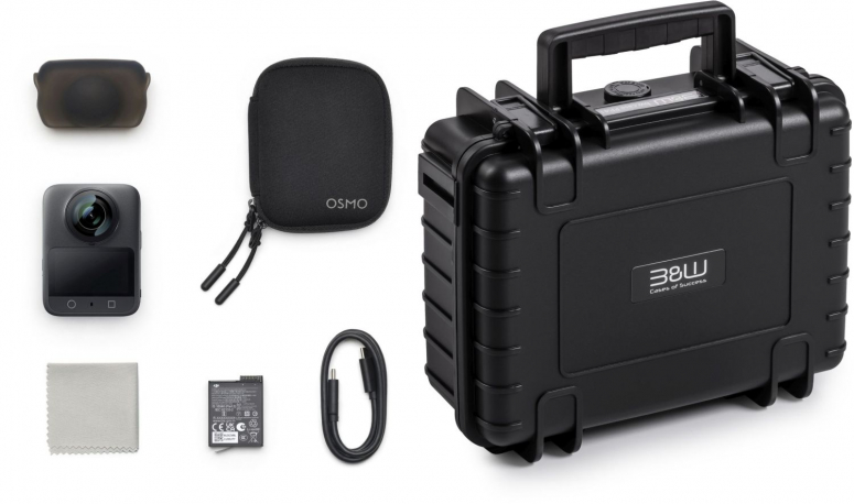 DJI Osmo 360  Standard Combo + B&W Case Typ 1000 Schwarz