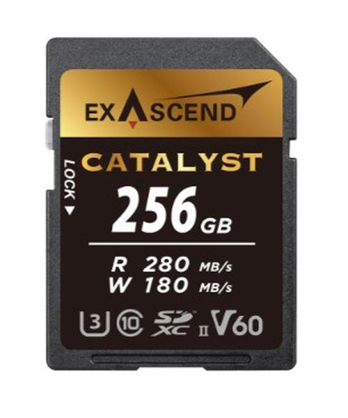 Exascend Catalyst 256GB 280MB/S V60 UHS II