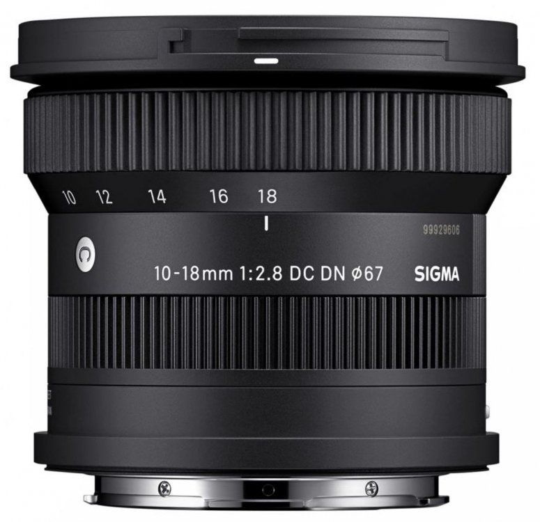 Technical Specs  Sigma 10-18mm f2.8 DC DN (C) Sony E-mount
