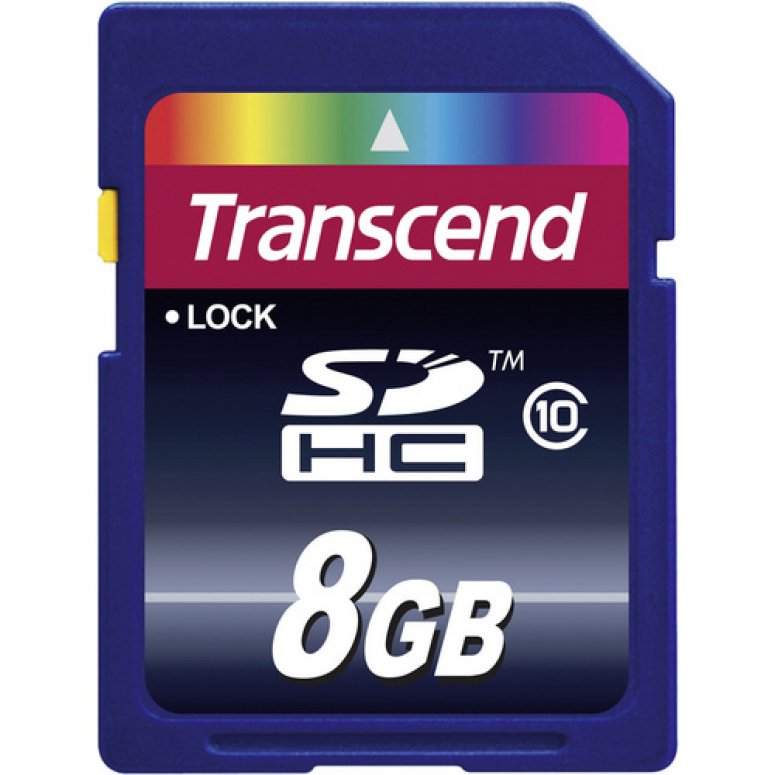 Transcend SDHC 8 GB Class 10