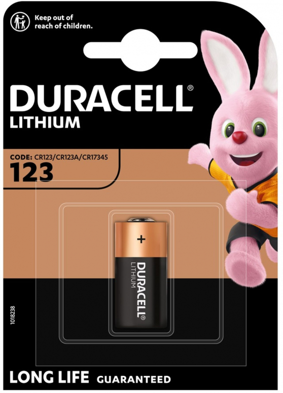 Duracell CR123 Fotobatterie 3V