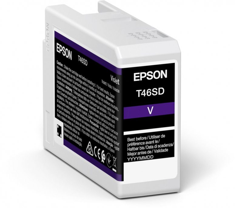 Epson Cartouche C13T46SD00 Violet 25ml pour P700
