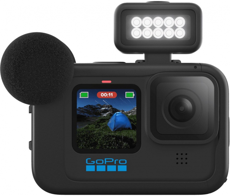 Zubehör  GoPro HERO12 Black + Media Mod+ Light Mod