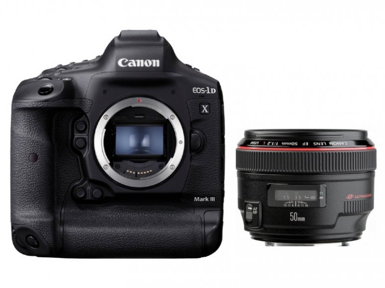 Technische Daten  Canon EOS-1D X Mark III + EF 50mm f1,2 L USM