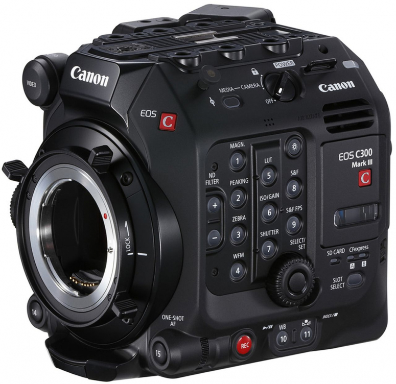 Technische Daten  Canon C300 Mark III + EU-V2 Expansion Unit