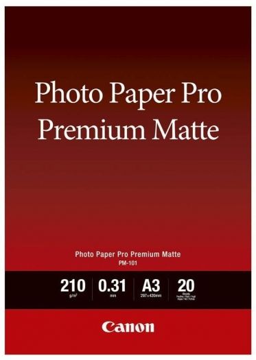Canon PM-101 Pro Premium Matt Papier A3+ 20 Blatt