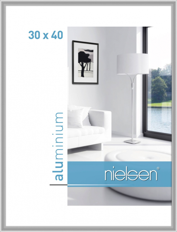 Nielsen Classic SRC Alurahmen 30x40 cm silber
