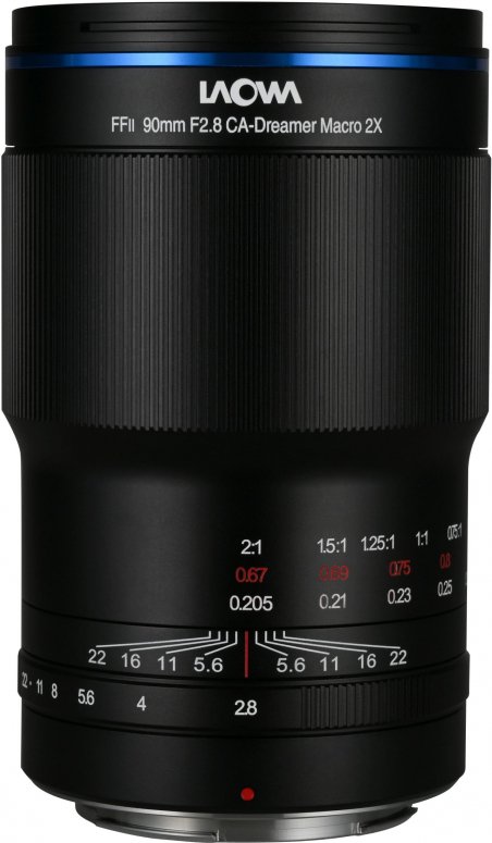 Technische Daten  LAOWA 90mm f2,8 2X Ultra Macro APO für Nikon Z