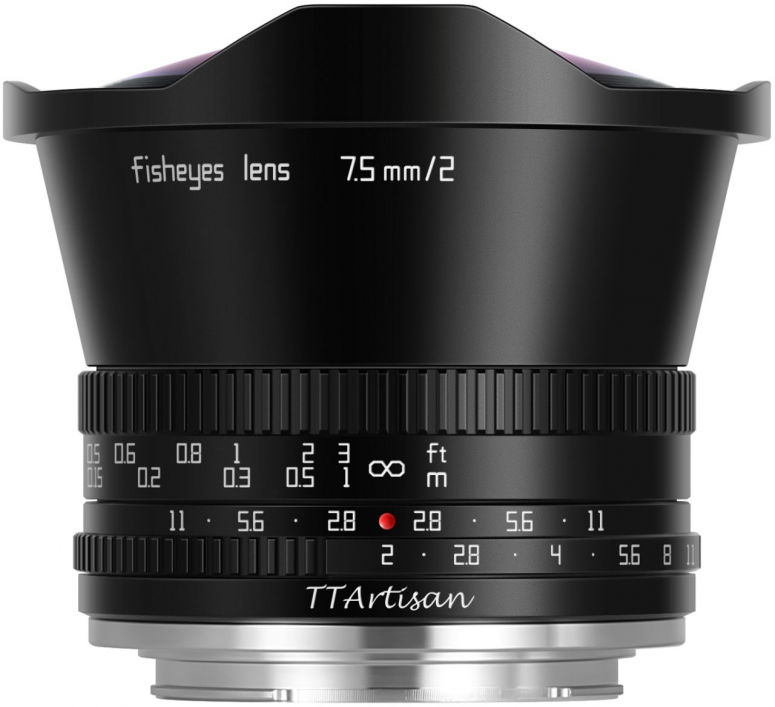 TTArtisan 7,5mm f2,0 Fisheye Canon EF-M