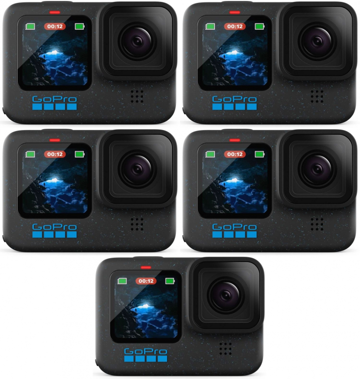 Technische Daten  GoPro HERO12 Black 5er Pack
