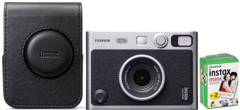 Fujifilm Instax Mini Evo + EVO Tasche + Mini Film DP