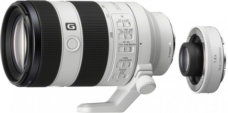 Sony SEL FE 70-200mm f4 G OSS II + 1.4x tele-converter