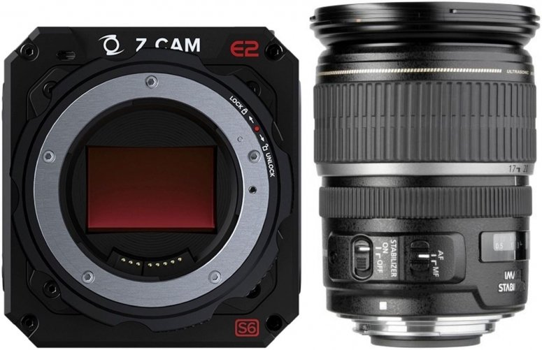 Zubehör  Z-Cam E2-S6 + Canon EF-S 17-55mm f2,8 IS USM