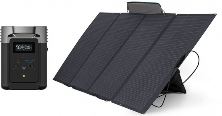 EcoFlow DELTA 2 + 400W solar panel