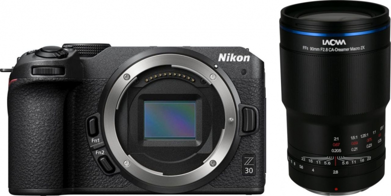 Zubehör  Nikon Z30 + LAOWA 90mm f2,8 2X Ultra Macro APO