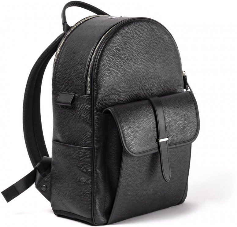 Artisan&Artist ACAM-EX0002 Leather Backpack Black