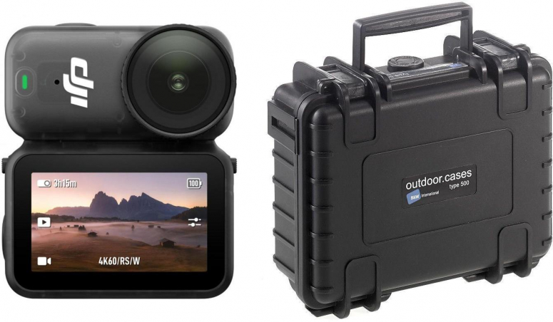 DJI OSMO NANO 128GB + B&W Case Typ 500 Schwarz