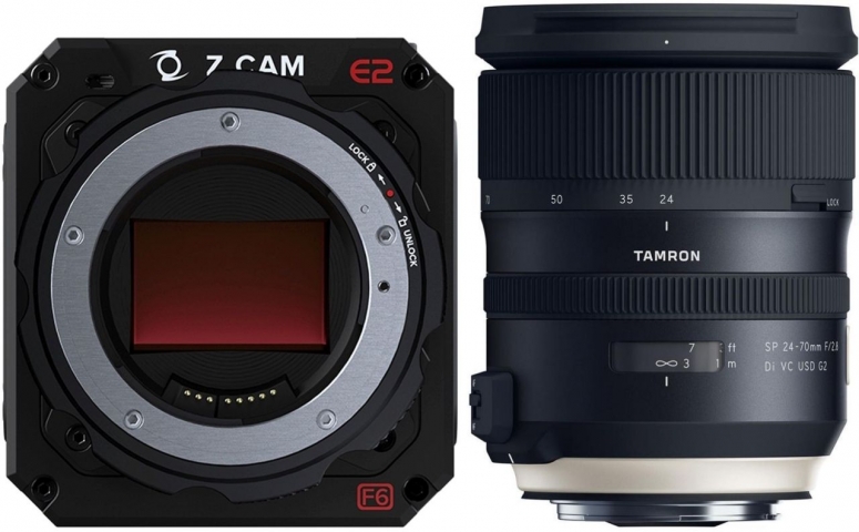 Z-Cam E2-F6 + Tamron SP 24-70mm f2,8 Di VC USD G2