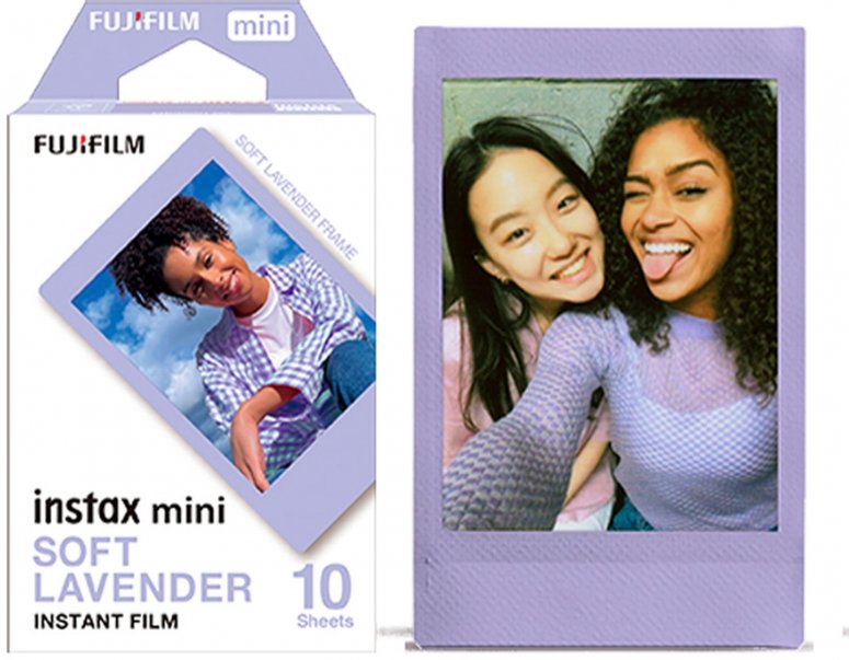 Technische Daten  Fujifilm Instax Mini Film Soft Lavender
