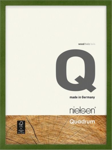 Nielsen Holzrahmen 6532013 Quadrum 13x18cm grün