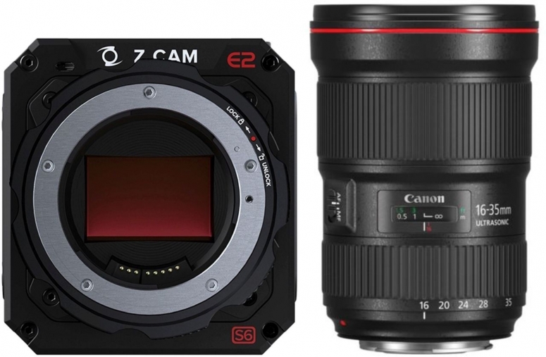 Z-Cam E2-S6 + Canon EF 16-35mm f2,8 L III USM