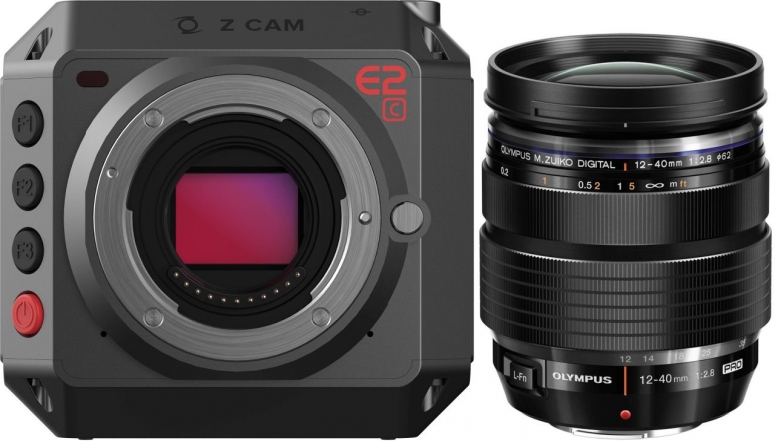 Zubehör  Z-Cam E2C + Olympus M.Zuiko Digital 12-40mm f2,8 ED PRO schwarz