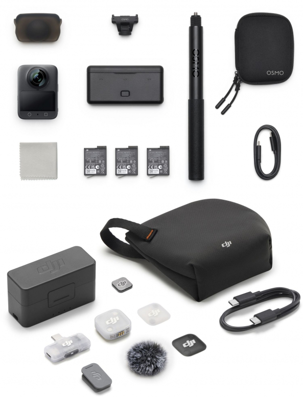 DJI Osmo 360 Vlog-Bundle (Mic Mini 2)