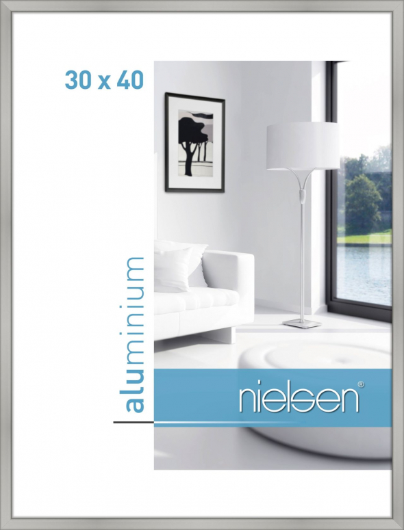 Technical Specs  Nielsen Classic aluminum frame 33004 30x40 silver matt