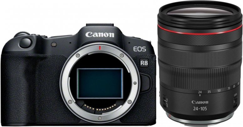 Caractéristiques techniques  Canon EOS R8 + RF 24-105mm f4 L IS USM