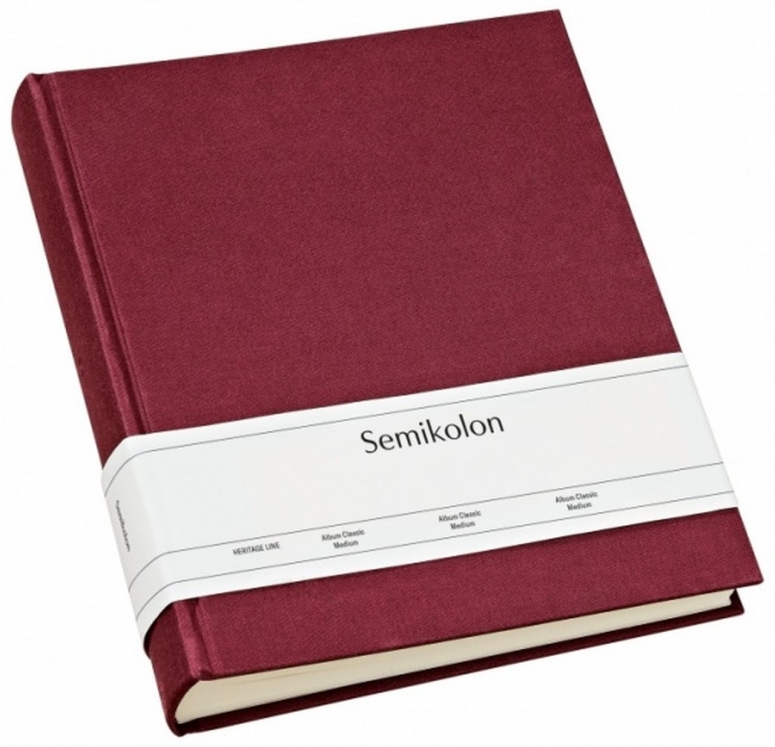 Technical Specs  Semikolon Album 351006 Classic Medium burgundy